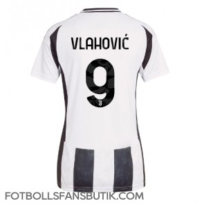 Juventus Dusan Vlahovic #9 Replika Hemmatröja Damer 2024-25 Kortärmad